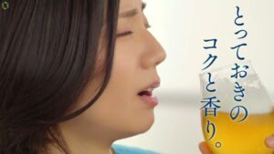 クリアアサヒ CMのシーン6（00:08）