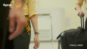 タイガーエア台湾 CMのシーン3（00:06）
