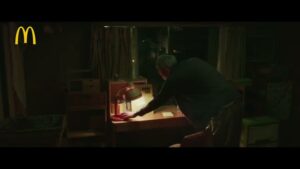 マクドナルド CMのシーン1（00:00）