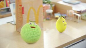 マクドナルド CMのシーン2（00:01）