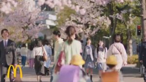 マクドナルド CMのシーン1（00:00）