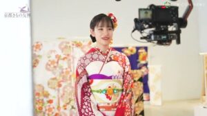 京都きもの友禅 CMのシーン4（02:04）