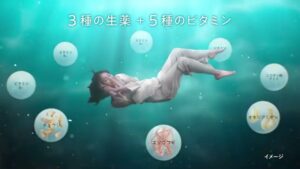 キューピーコーワ CMのシーン6（00:08）