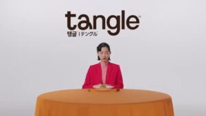 tangle（テングル） CMのシーン1（00:00）