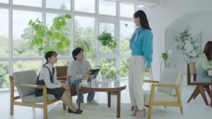 四電工 CMのシーン4（00:10）