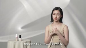 ファンデ美容液 CMのシーン9（07:45）