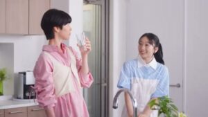 水道機工 CMのシーン2（00:03）