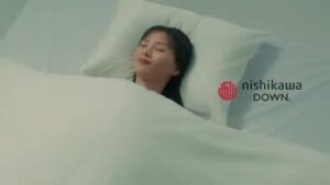 西川 CMのシーン2（00:01）