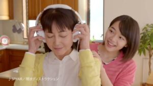 ソニー CMのシーン5（00:07）