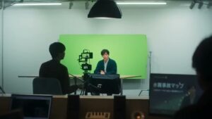 朝日新聞社 CMのシーン4（00:10）