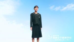 長崎女子高等学校 CMのシーン1（00:00）