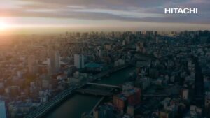 日立ビルシステム CMのシーン1（00:00）