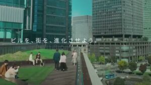 日立ビルシステム CMのシーン3（00:06）