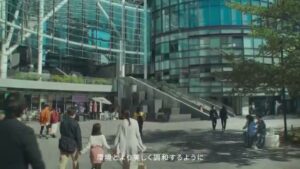 日立ビルシステム CMのシーン4（00:10）