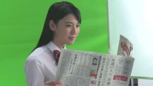 朝日新聞 CMのシーン6（01:15）
