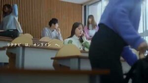 リクナビ CMのシーン2（00:01）