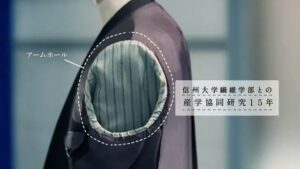 AOKI CMのシーン4（00:05）
