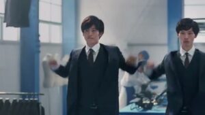 AOKI CMのシーン9（00:13）