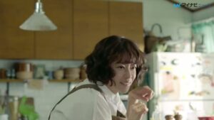 野菜生活100 CMのシーン2（00:01）