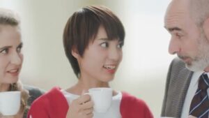 キーコーヒー CMのシーン5（00:07）