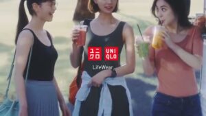 ユニクロ CMのシーン10（00:32）