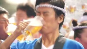 のどごし CMのシーン6（00:26）