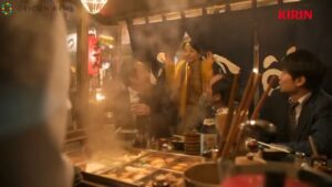 一番搾り CMのシーン1（00:02）