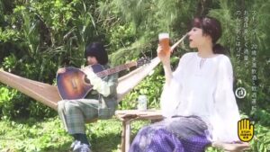 淡麗グリーンラベル CMのシーン4（01:04）