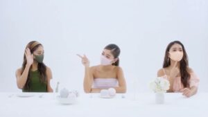 パステルマスク CMのシーン2（00:05）