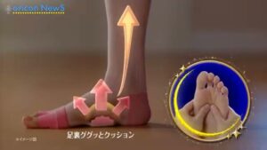スリムウォーク CMのシーン6（00:08）