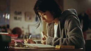 カロリーメイト CMのシーン1（00:02）