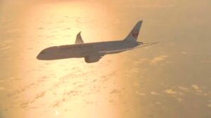 日本航空 CMのシーン9（00:21）