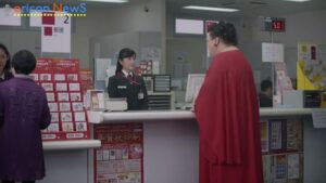 日本郵便 CMのシーン2（00:03）