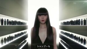 CLEAR CMのシーン2（00:01）