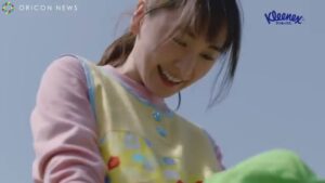 日本製紙クレシア CMのシーン3（00:03）