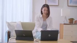HP CMのシーン7（00:19）