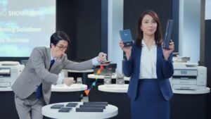 ブラザー工業 CMのシーン5（00:17）