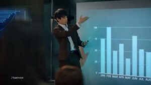 学情 CMのシーン3（00:07）