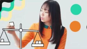 au CMのシーン2（00:01）