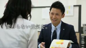 JA共済 CMのシーン7（00:09）