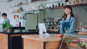 Square CMのシーン5（00:06）