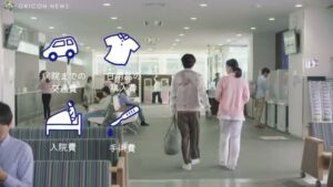 日本生命 CMのシーン1（00:12）