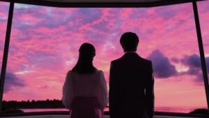 宝くじ CMのシーン2（00:03）