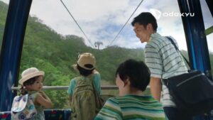 小田急ロマンスカー CMのシーン1（00:00）