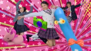 au沖縄セルラー CMのシーン4（00:05）