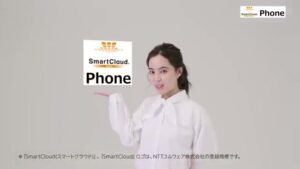 NTT CMのシーン4（00:10）