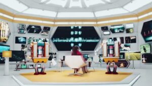 U-NEXT CMのシーン1（00:02）