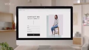 Wix CMのシーン9（00:59）