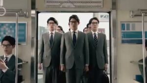 Yahoo JAPAN CMのシーン2（00:01）