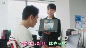 ビデオブレイン CMのシーン9（00:26）